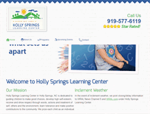 Tablet Screenshot of hollyspringslc.com